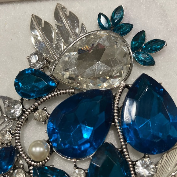 JEWELRY ART COLLAGE IN 3/D. HANDMADE UNIQUE DAZZLING COLORS - Picture 7 of 14